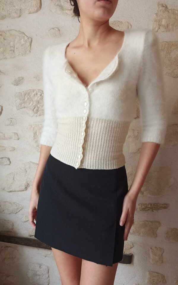 Anna Molinari Angora Cardigan 1995
