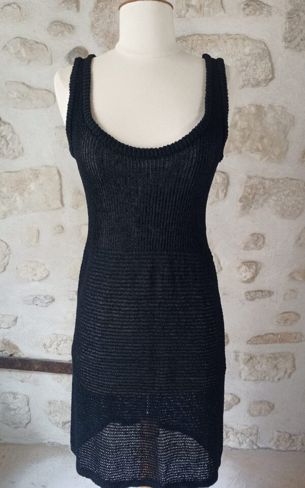 Cacharel Knitted Crochet Beach Dress