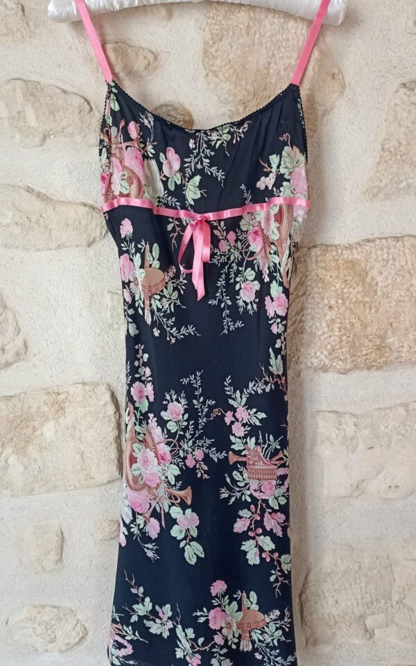 Blumarine Silk Floral Slip dress
