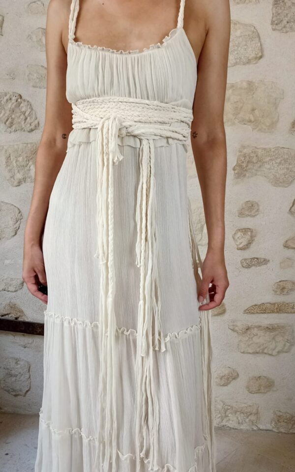 Lolita Lempicka Silk Goddess Maxi Dress