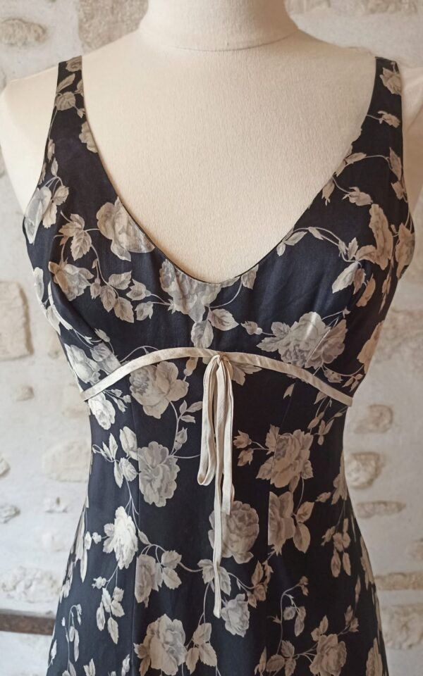 Plein Sud Silk Floral Mini Dress