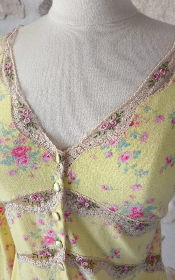 Blumarine Floral and Lace Caridgan 2004
