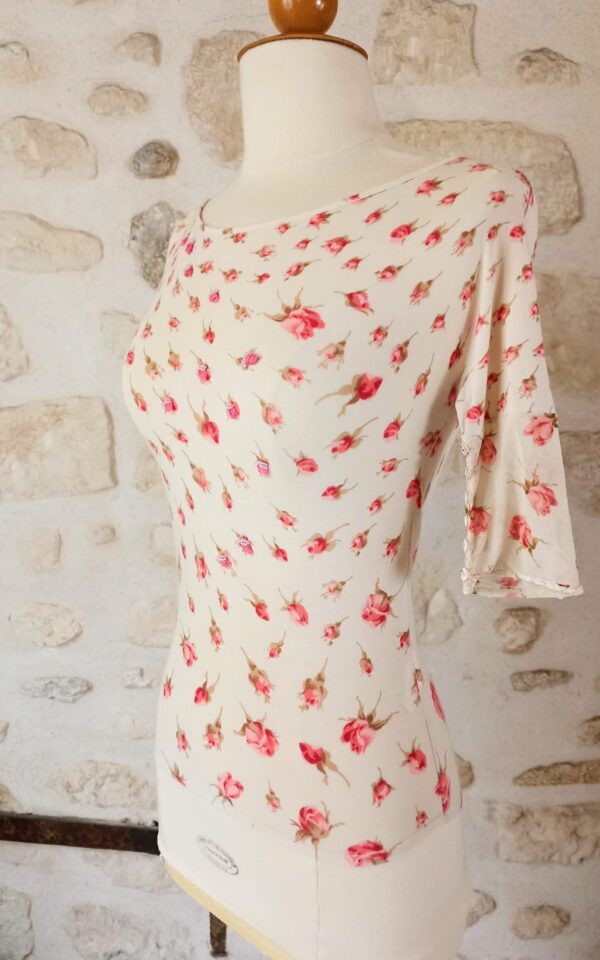 Blumarine Roses Blouse 2000 Spring/Summer