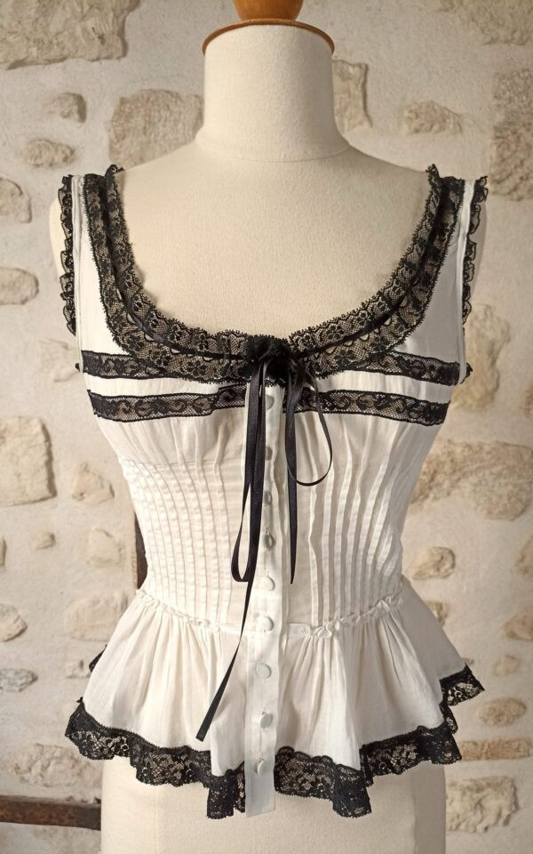 Dolce & Gabbana Spring Summer 2006 Corset Blouse