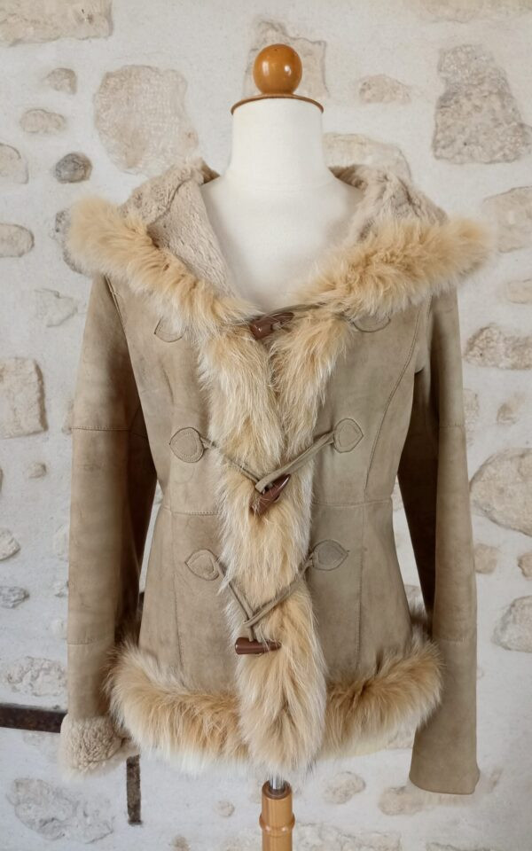 Luisa Spagnoli Fur Afghan Coat