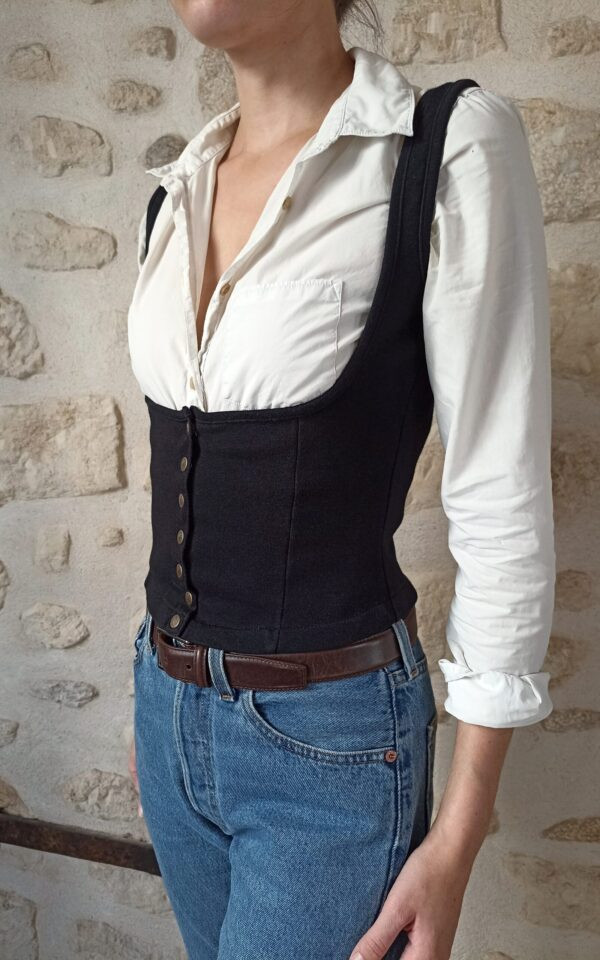 Agnes B Waistcoat Underbust Corset