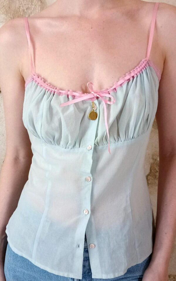 Fifi Chachnil Milkmaid Blouse