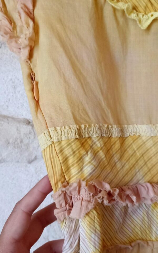 Ruffle Tie Dye Moschino Blouse