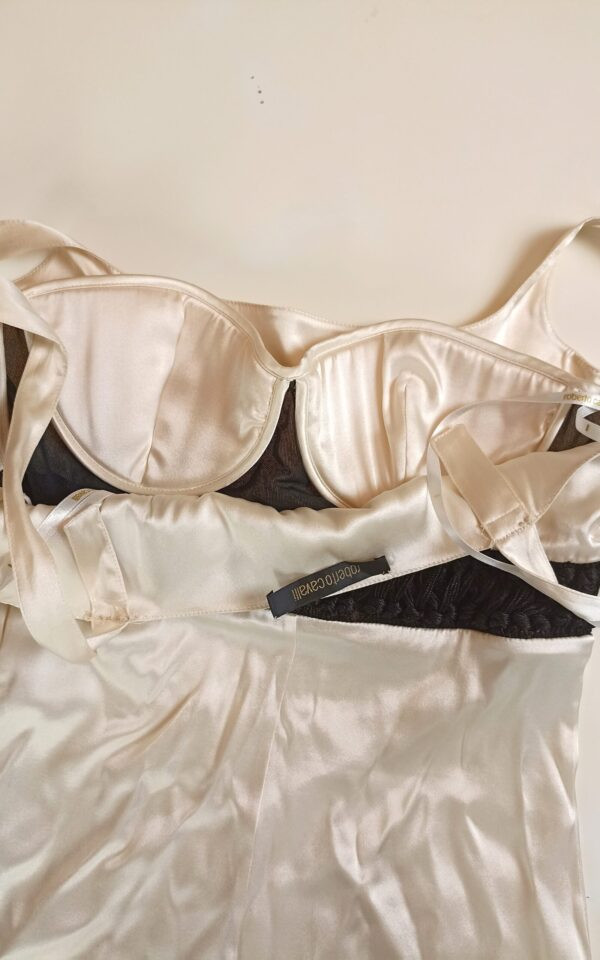 Roberto Cavalli Silk Bustier
