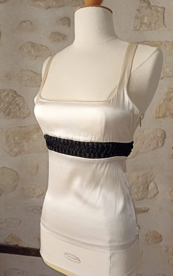 Roberto Cavalli Silk Bustier