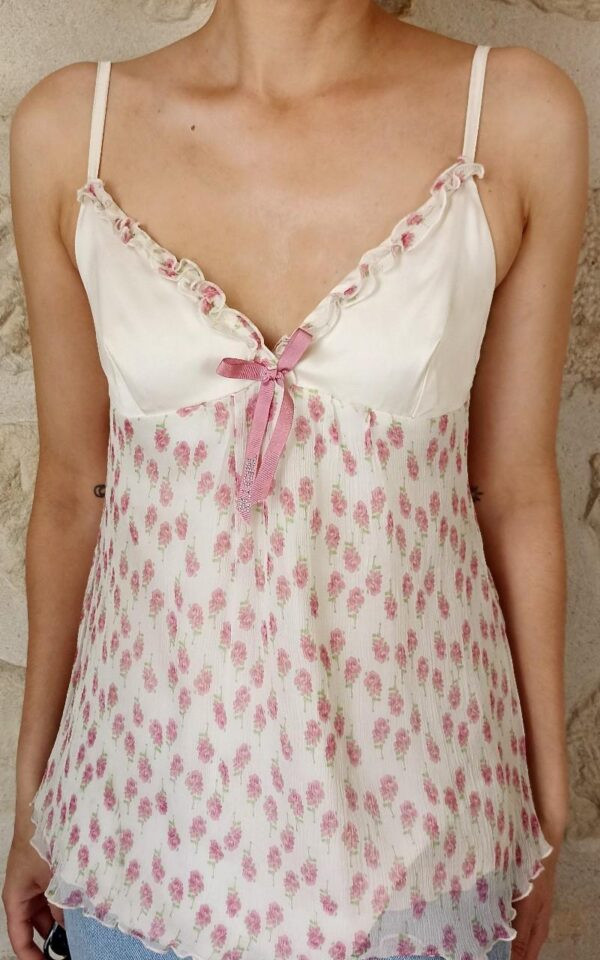 Silk Babydoll Camisole Blugirl Blumarine