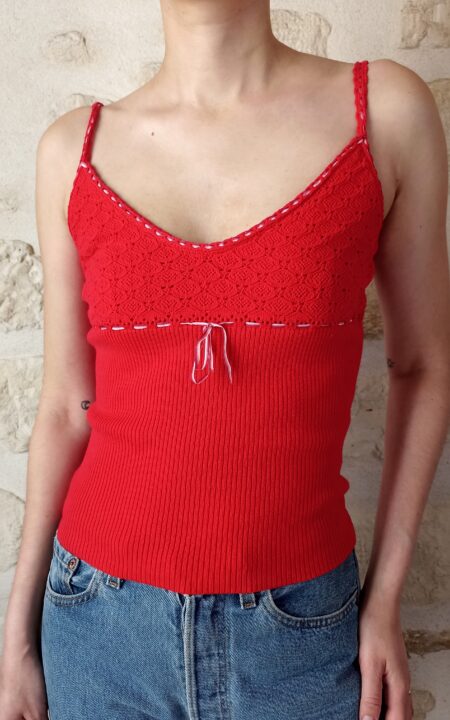 Crochet Knit Camisole