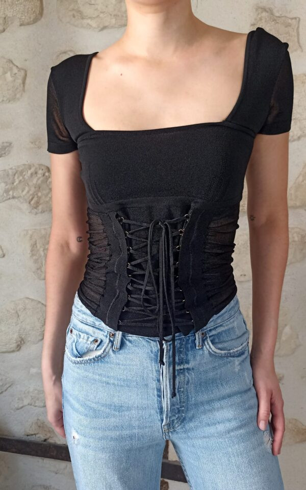 Dolce & Gabbana Bustier Corset Top
