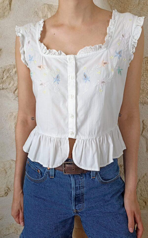 Corset Cover Blouse