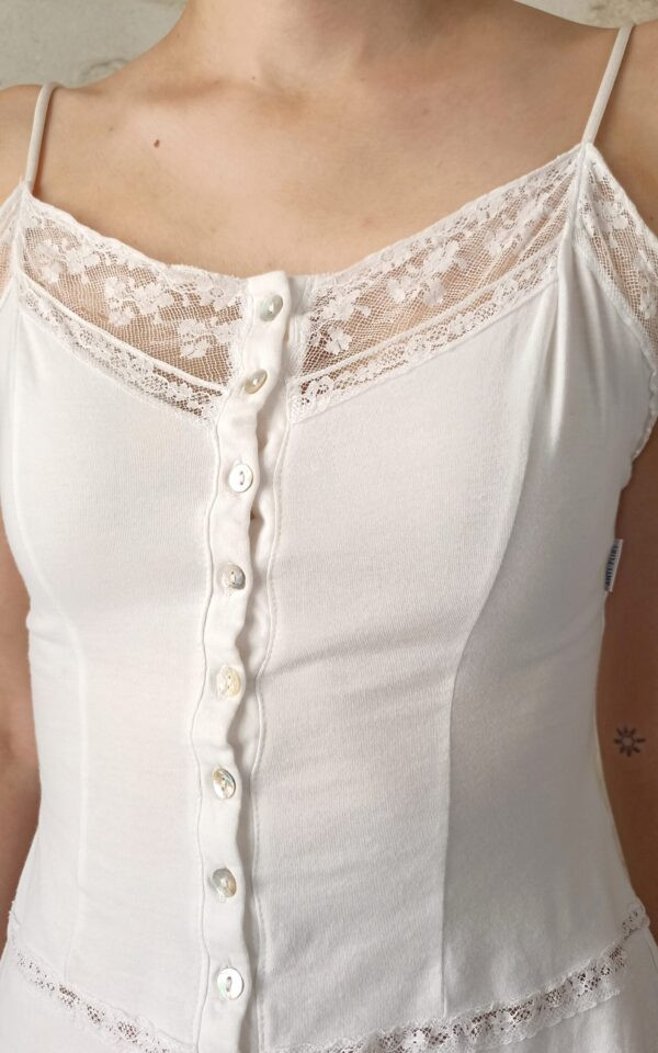 Lace Button-Down Camisole