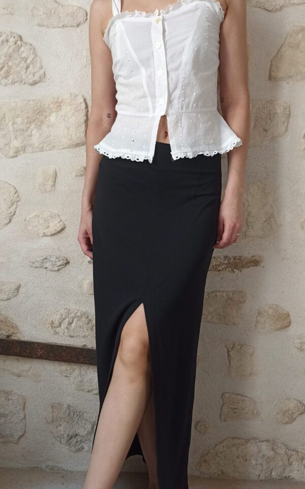 Plein Sud Maxi Slit Skirt
