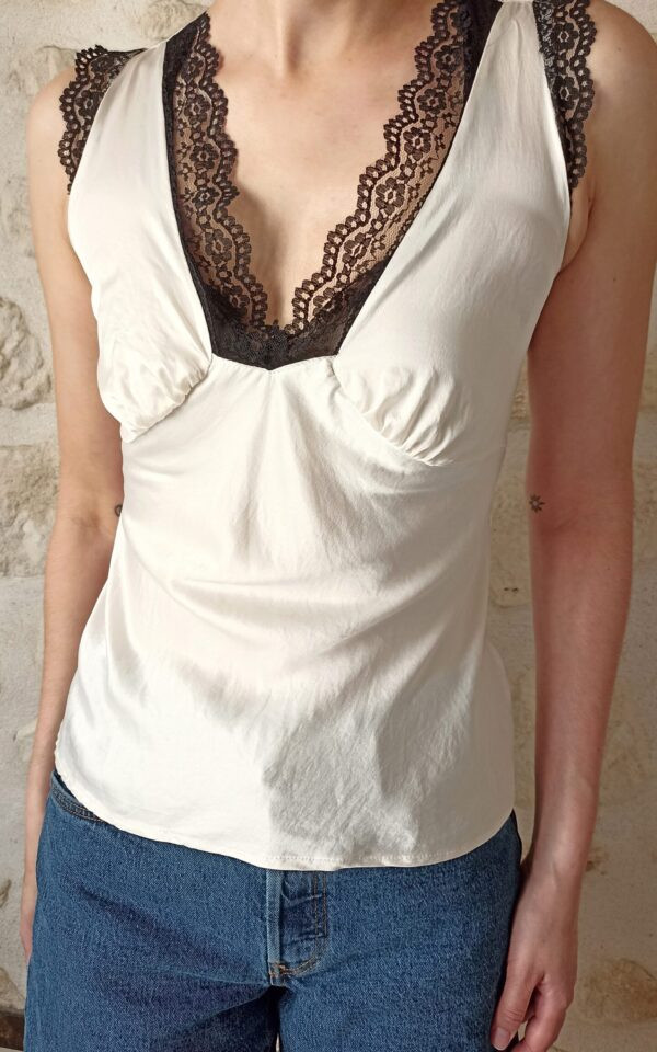 Vintage Maje Silk Top