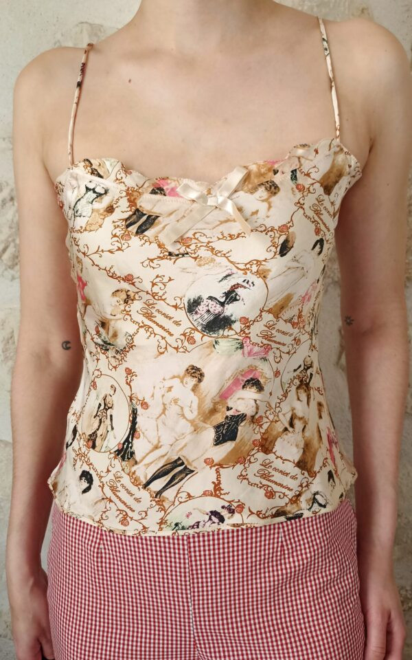 Blumarine Silk Printed Camisole F/W 2005