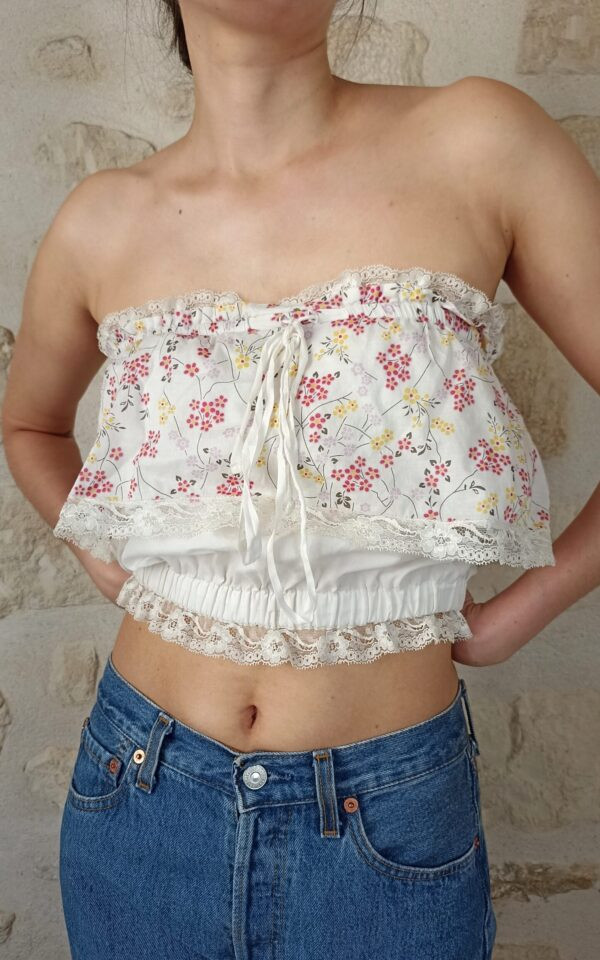 Dolce & Gabbana Off The Shoulder Floral Top