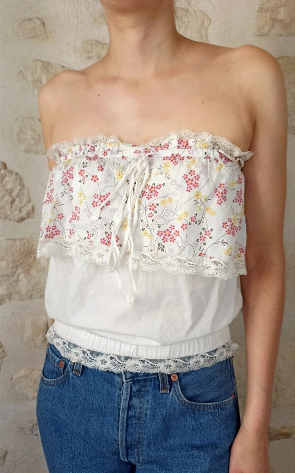 Dolce & Gabbana Off The Shoulder Floral Top