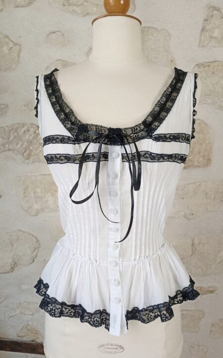 Dolce & Gabbana Milkmaid Corset 2006 S/S