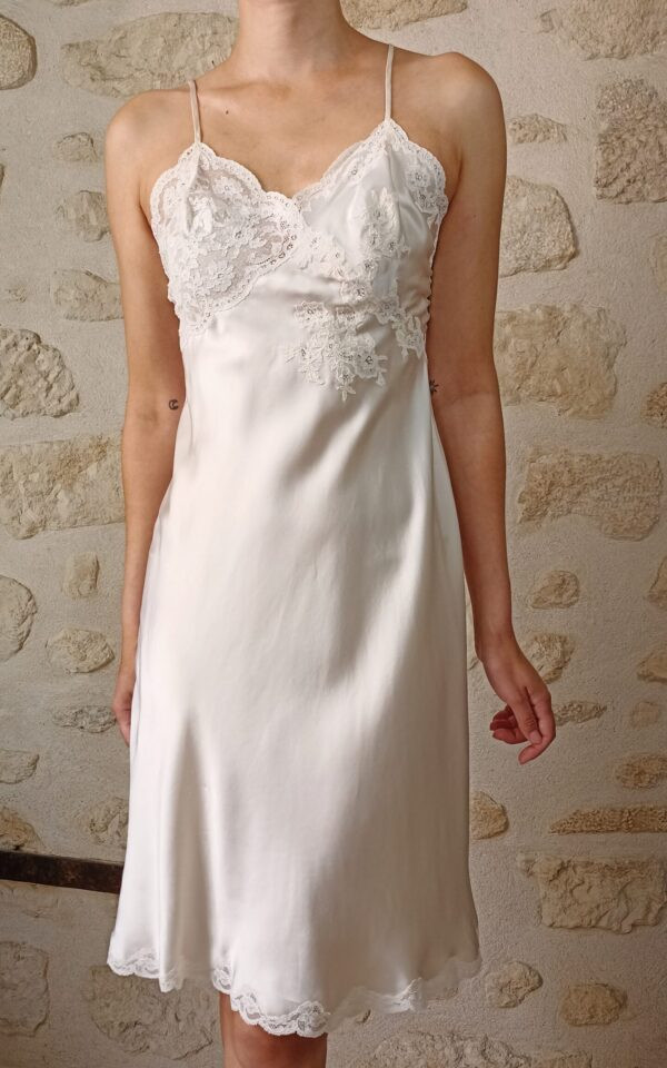 French Silk Slip Dress