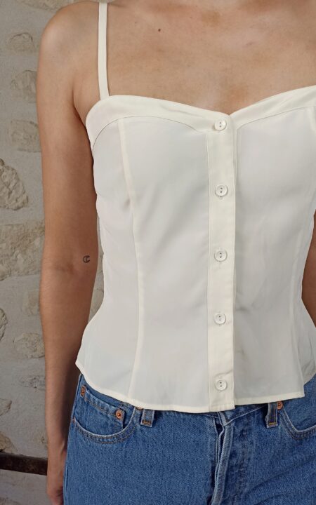 Vintage French Silky Camisole