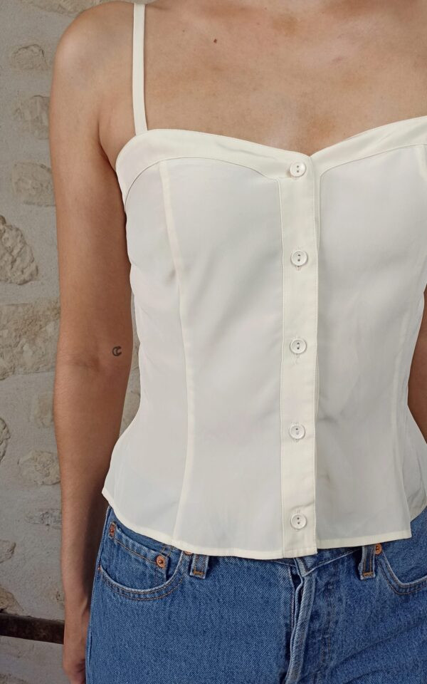 Vintage French Silky Camisole