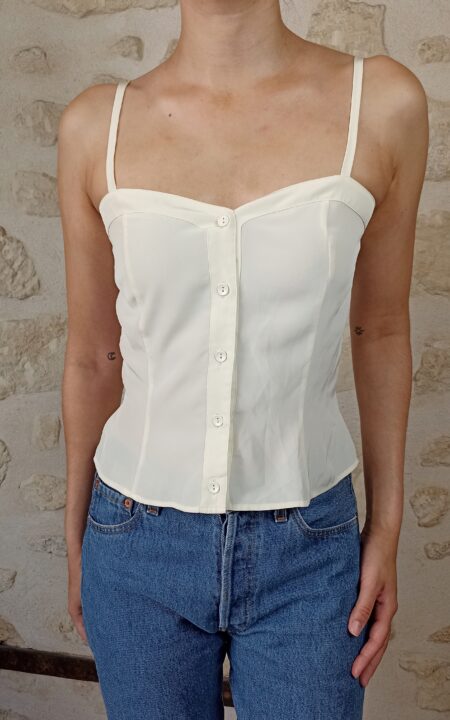 Vintage French Silky Camisole