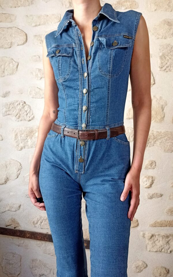 Plein Sud Vintage Denim Jumpsuit