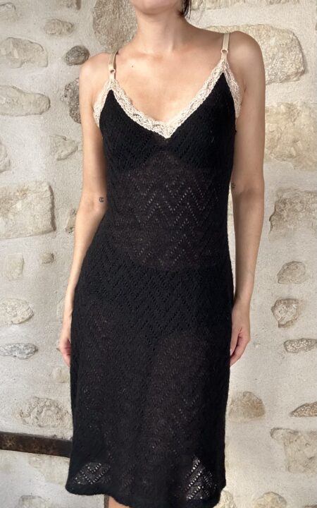 Dolce & Gabbana 90’s Wool Lace Dress