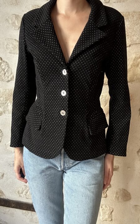 Plein Sud Polka Dot 90’s Blazer