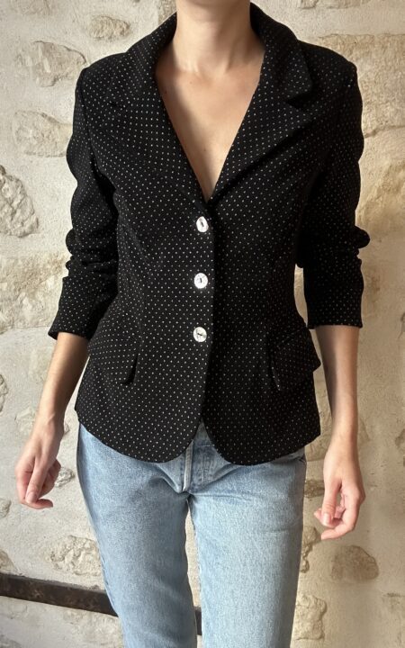 Plein Sud Polka Dot 90’s Blazer