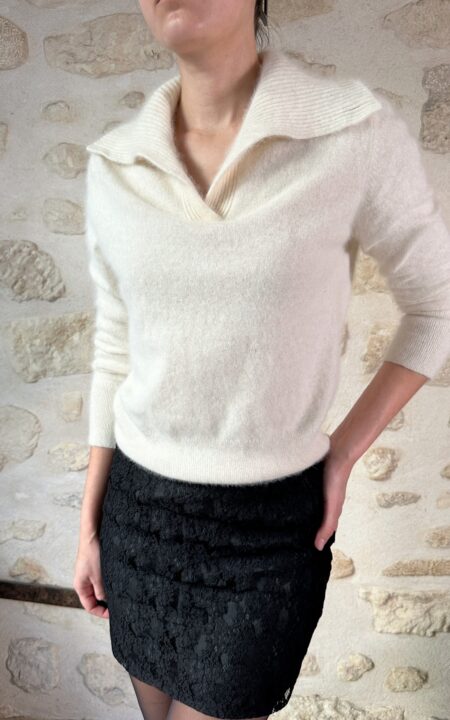 Angora Sailor Sweater