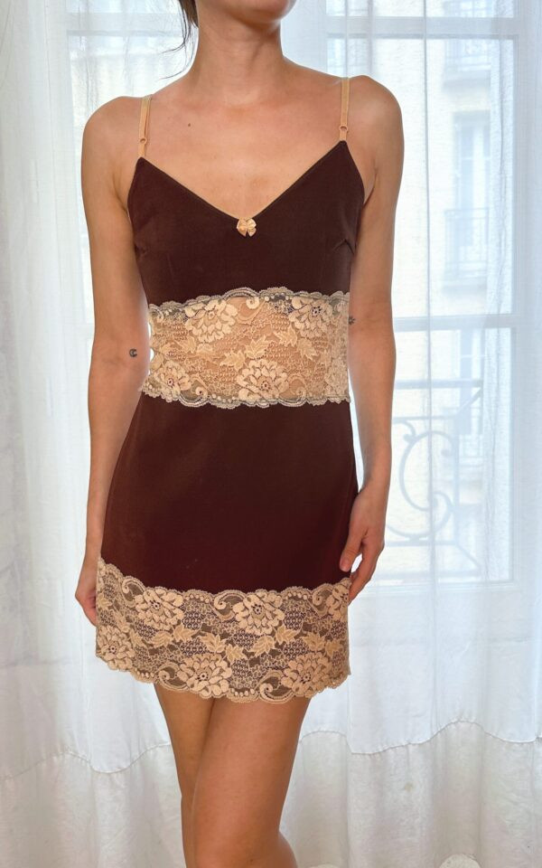 Dolce & Gabbana 90’s Lace Slip Dress