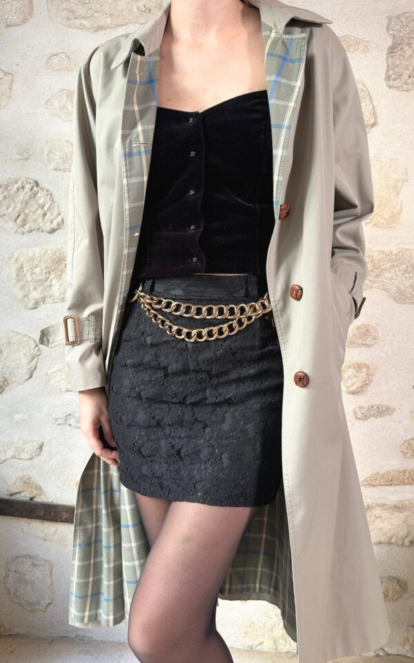 Dolce & Gabbana Lace Mini Skirt