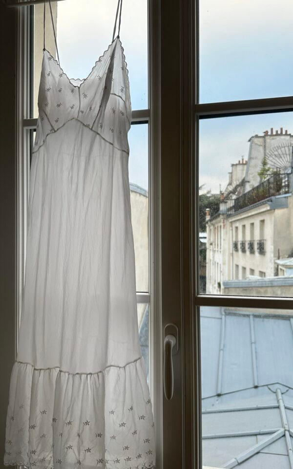 Vintage White Slip Dress