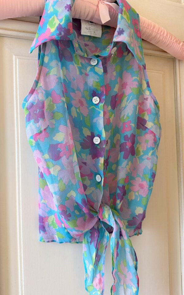 Dolce & Gabbana Silk Sleeveless Blouse