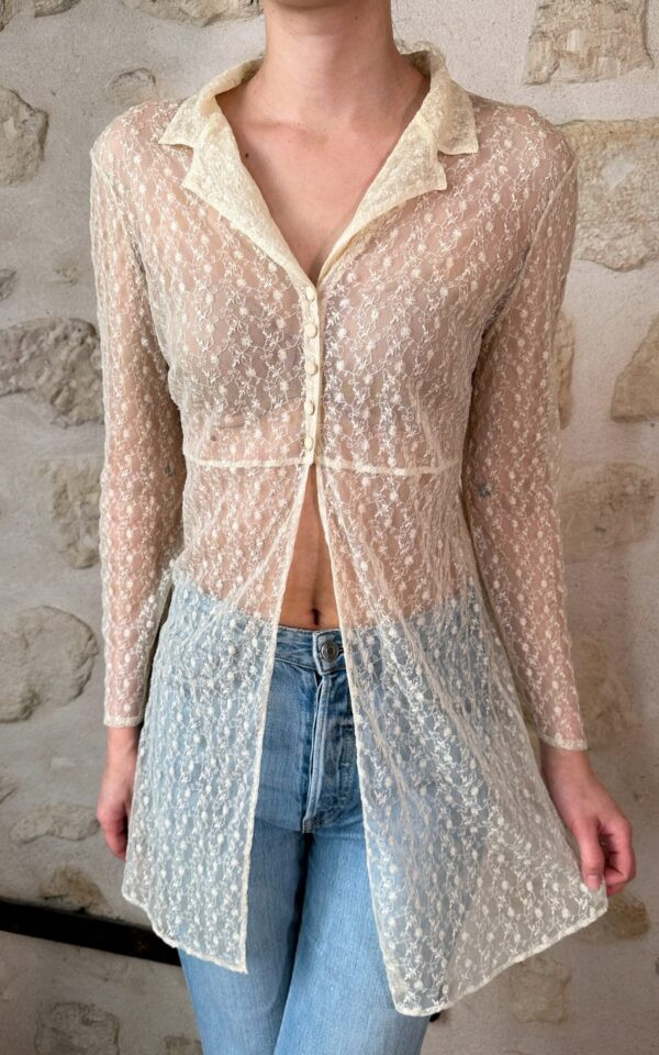 Lolita Lempicka Lace Babydoll Cardigan