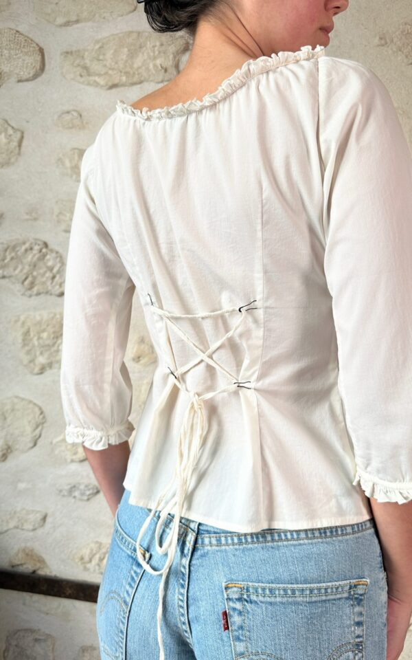 Moschino Milkmaid Blouse