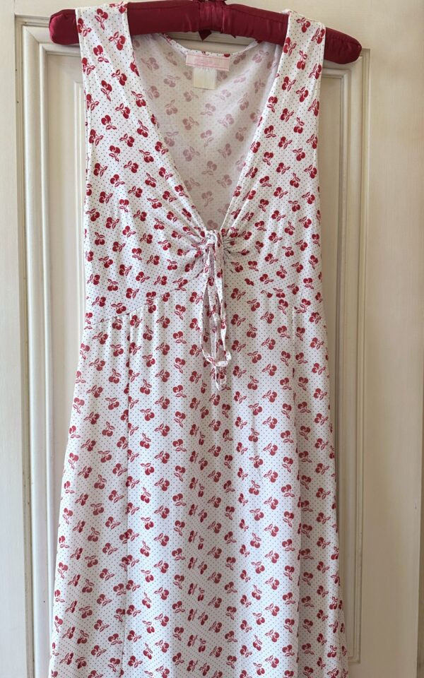 Vintage Maje Cherry Print Dress