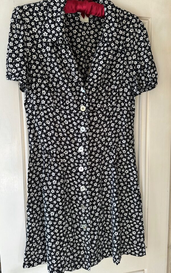 90’s Button Down Floral Dress