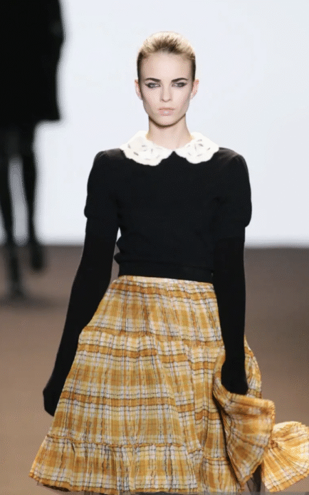 Anna Molinari Vintage Peter Pan Sweater