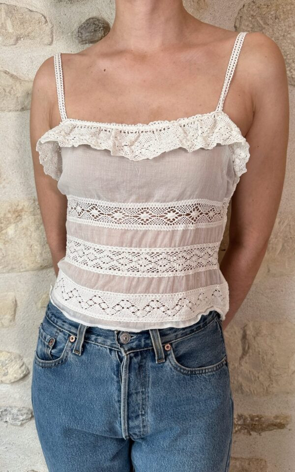 D&G Beachy Crochet Top