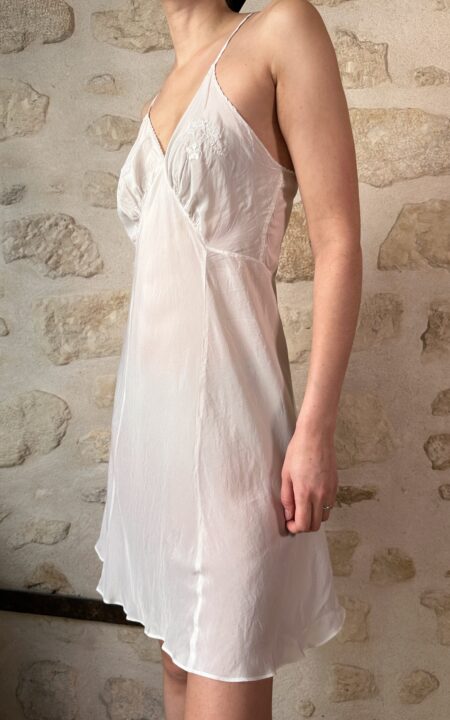Mini French Slip Dress