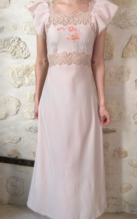 Vintage Pink Princess Nightgown