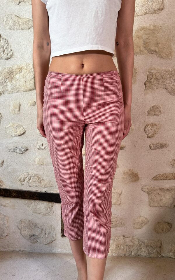Dolce & Gabbana 90’s Gingham Capri Pants