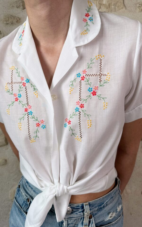 Floral Folk Chemise