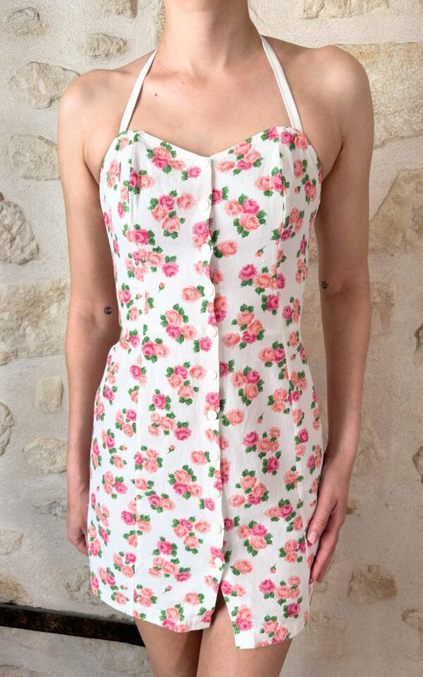 French 90’s Floral Dress