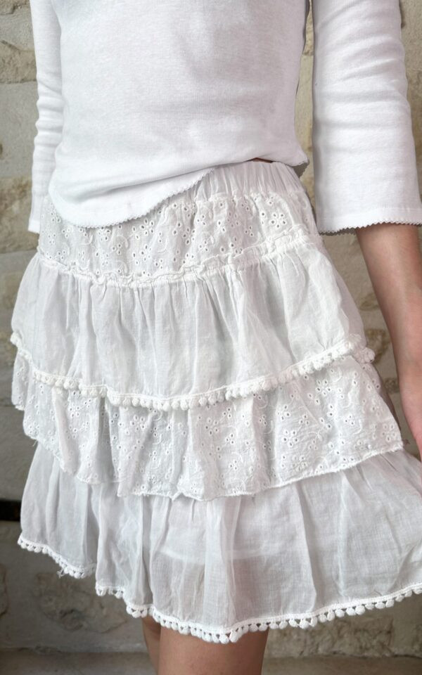Ruffle Beachy Skirt